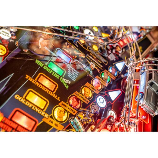 James Bond 007 Pro Pinball Machine by Stern for Sale