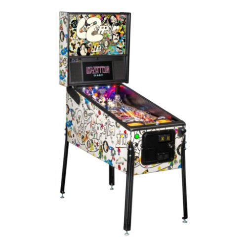 Led Zeppelin Pro Pinball Machine by Stern for Sale