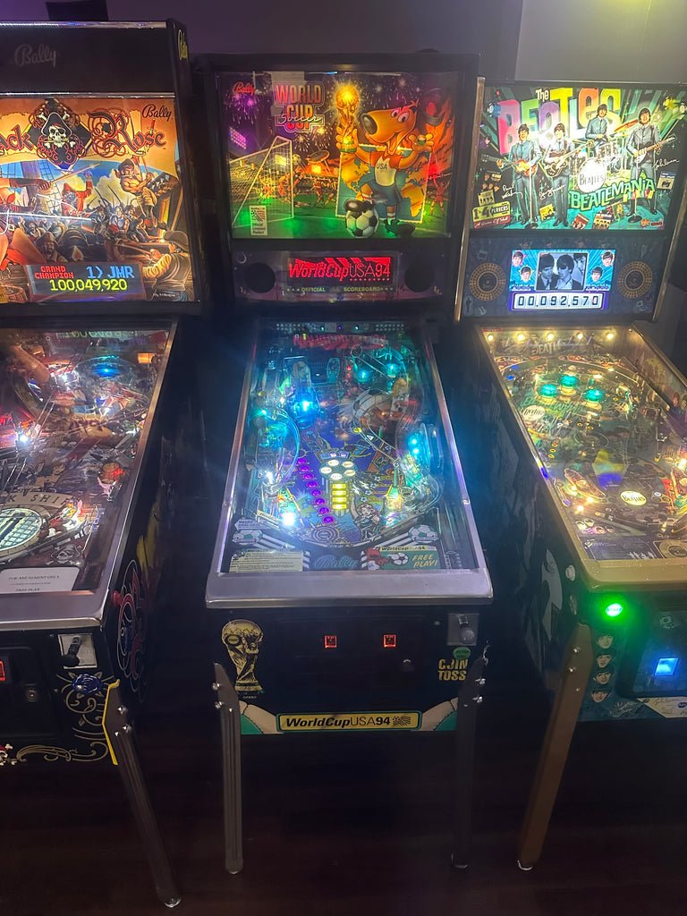 Bally World Cup Soccer Pinball Machine for sale ()