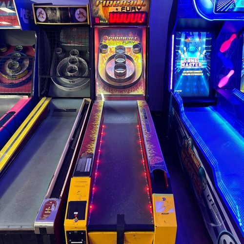 Bay Tek Fireball Fury Roller Arcade Game for sale