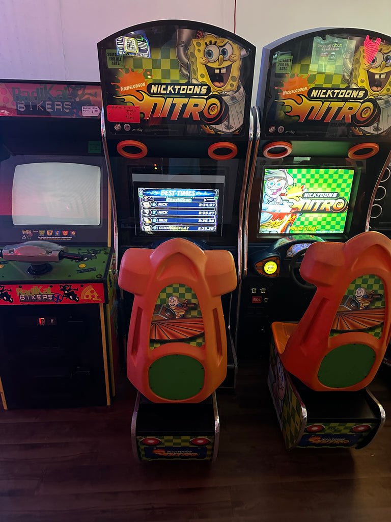 Chicago Gaming Company Nicktoons Racing Arcade Game for sale ()