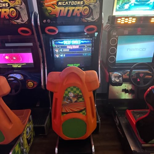 Chicago Gaming Company Nicktoons Racing Arcade Game for sale