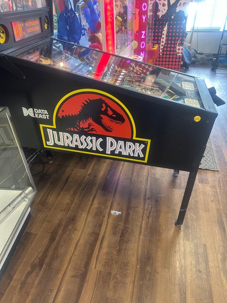 Data East Jurassic Park Pinball Machine for sale ()
