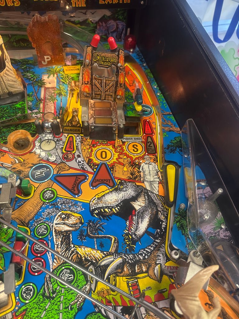 Data East Jurassic Park Pinball Machine for sale ()
