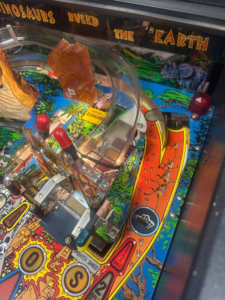 Data East Jurassic Park Pinball Machine for sale ()