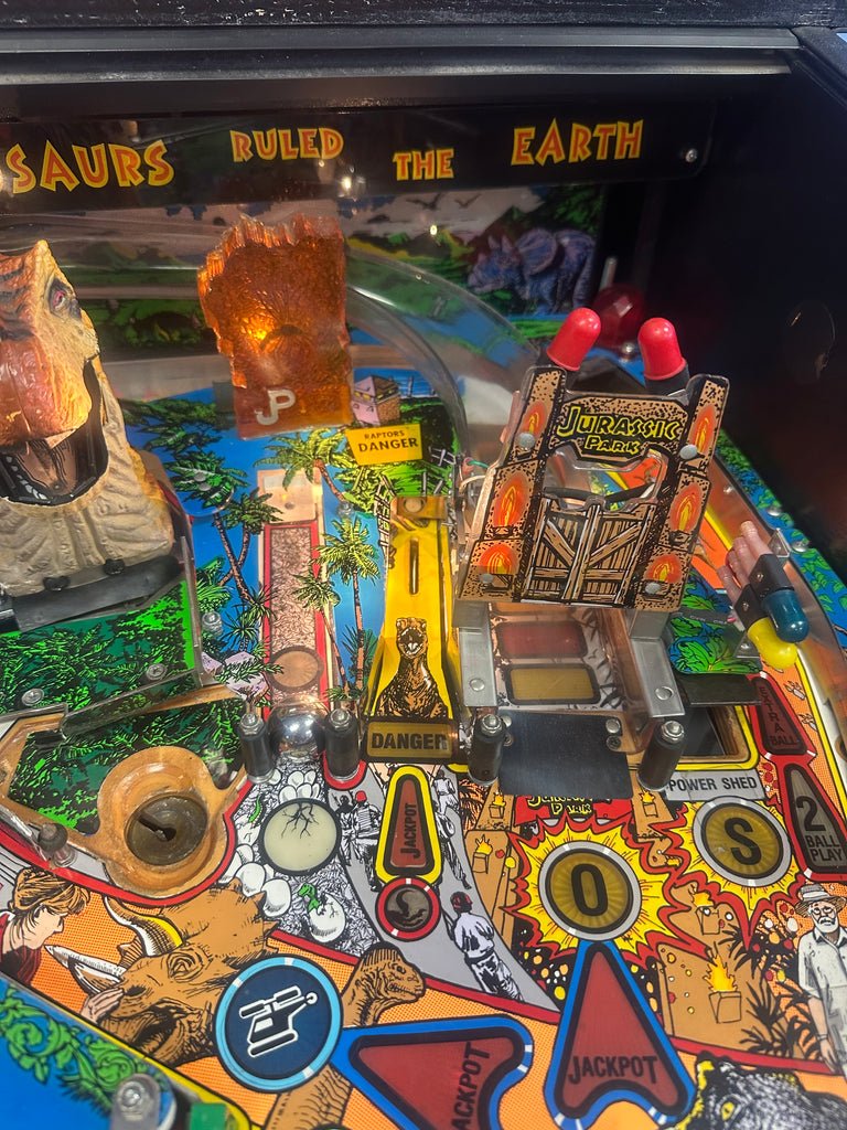 Data East Jurassic Park Pinball Machine for sale ()