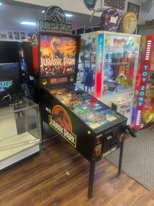 Data East Jurassic Park Pinball Machine for sale ()
