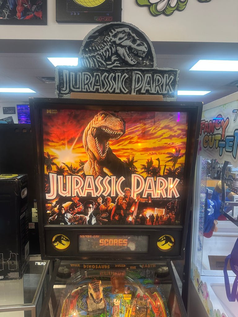 Data East Jurassic Park Pinball Machine for sale ()