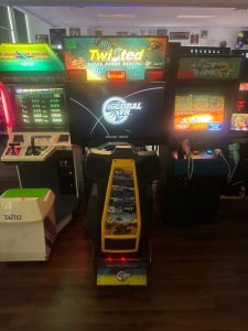 GlobalVR Twisted Nitro Stunt Racing Arcade Game for sale ()