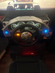 GlobalVR Twisted Nitro Stunt Racing Arcade Game for sale ()