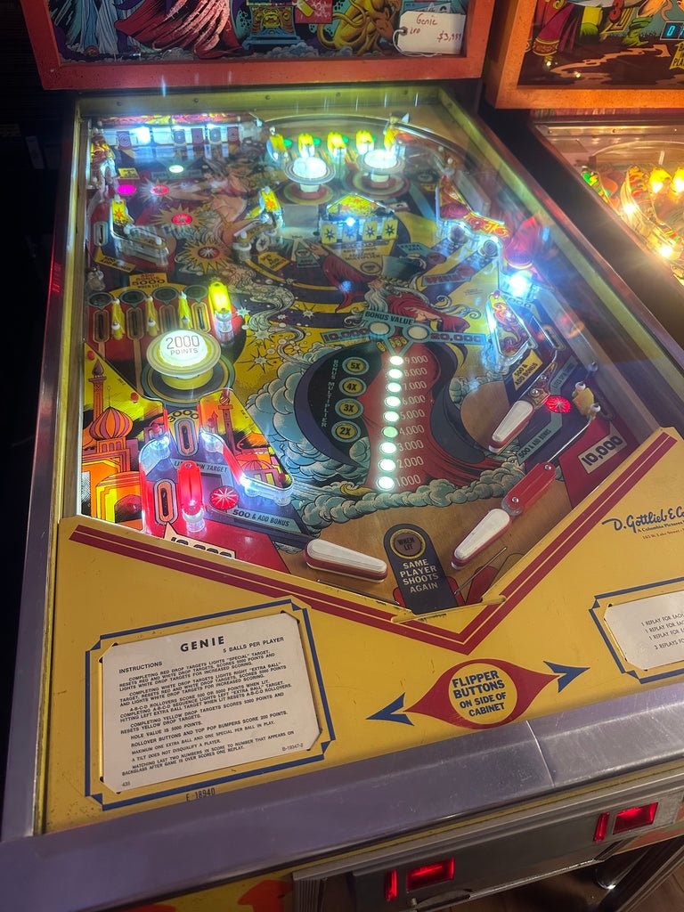 Gottlieb Genie Pinball Machine for sale ()