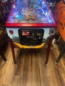 JJP Wizard of Oz th Anniversary Ruby Red Edition Pinball Machine for sale ()