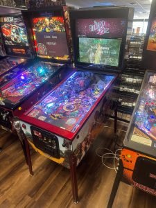 JJP Wizard of Oz th Anniversary Ruby Red Edition Pinball Machine for sale ()