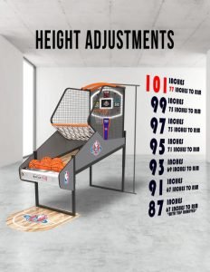 NBA Gametime Pro Basketball Arcade Game for sale ()