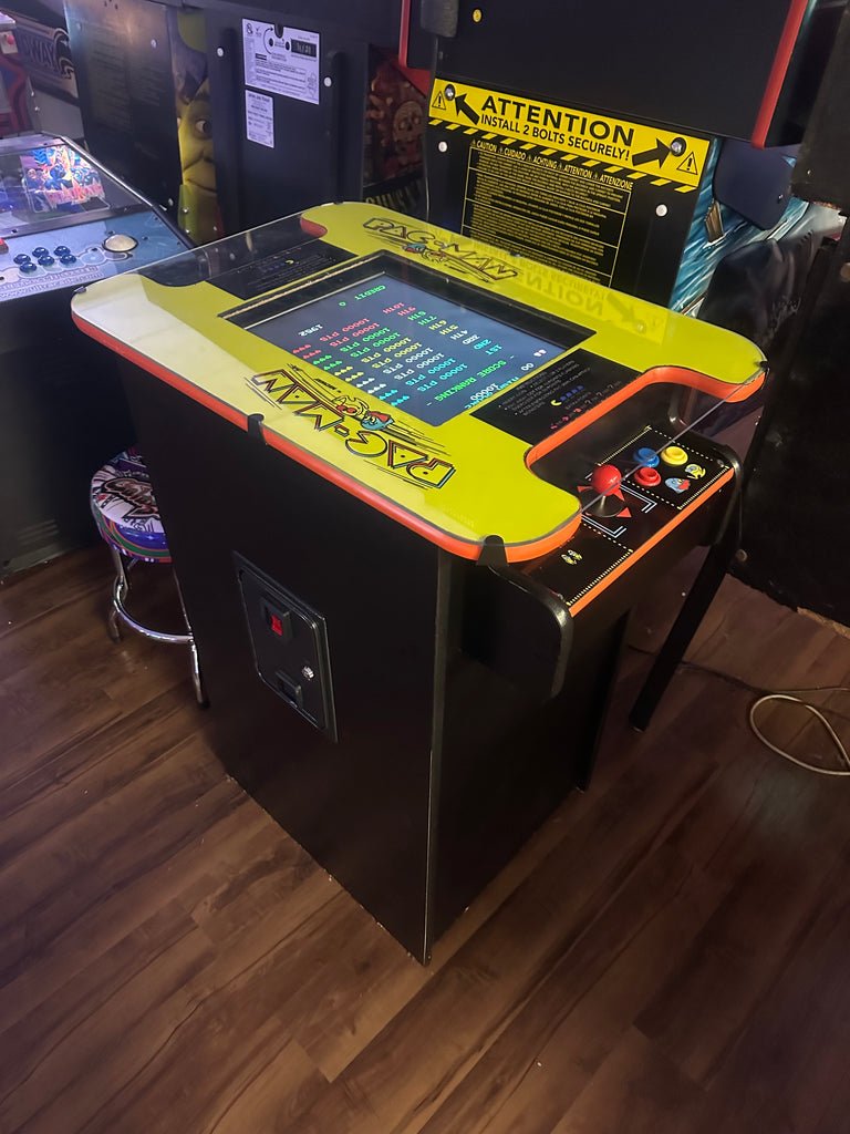 Pac Man High Top Arcade Game for sale ()