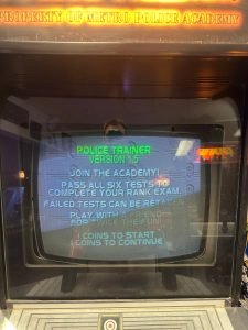 Police Trainer Arcade Game for sale ()