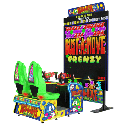 Raw Thrills Bust A Move Frenzy Arcade Game for sale