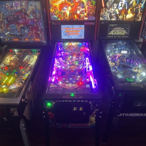 Stern Pinball LOADED Deadpool Premium Pinball Machine for sale