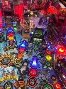 Stern Pinball LOADED Elvira’s House of Horrors Premium Pinball Machine for sale ()