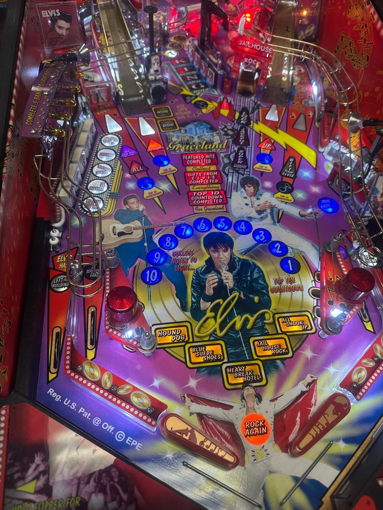 Stern Pinball LOADED Elvis Pinball Machine for sale ()