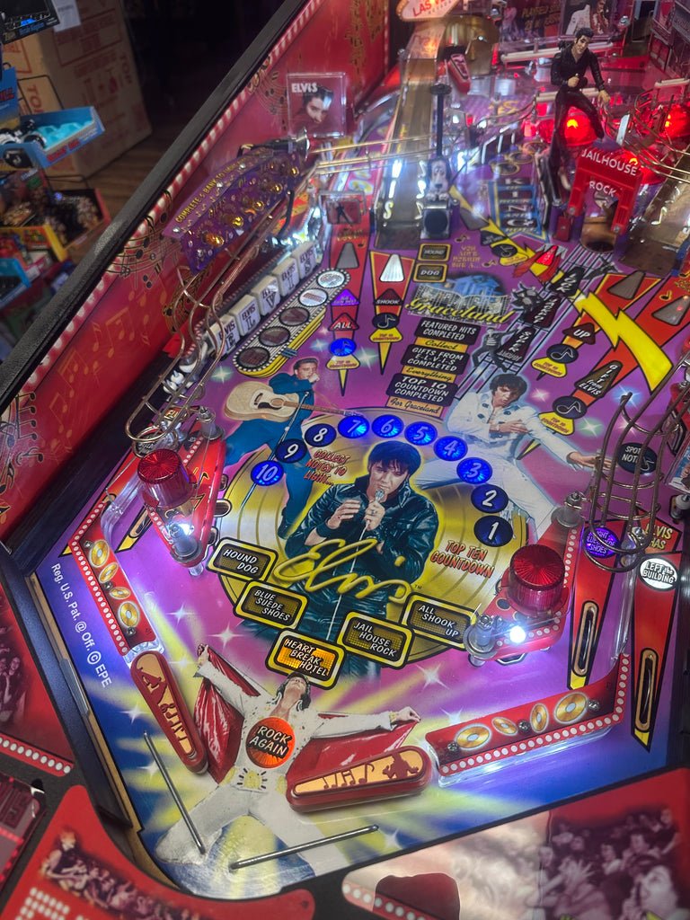 Stern Pinball LOADED Elvis Pinball Machine for sale ()