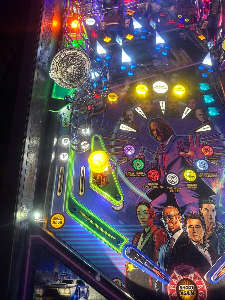 Stern Pinball LOADED John Wick Premium Pinball Machine for sale ()