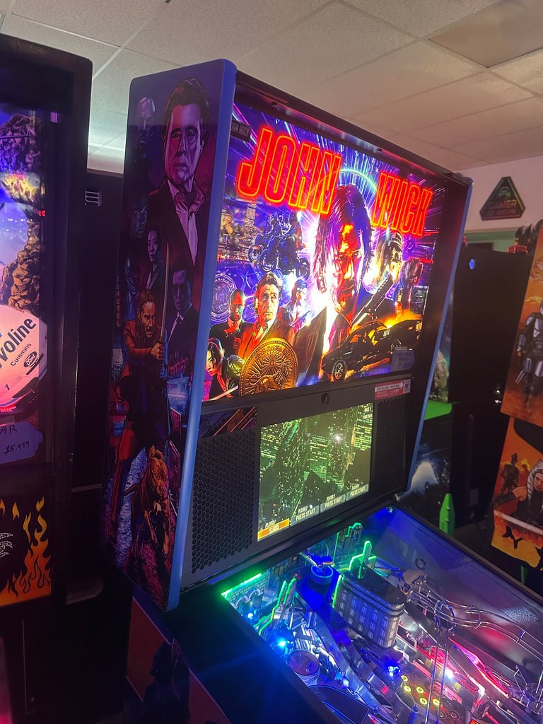 Stern Pinball LOADED John Wick Premium Pinball Machine for sale ()