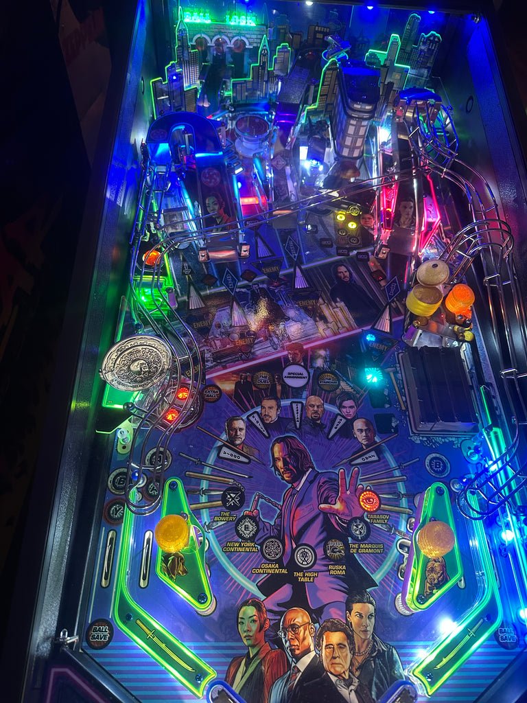 Stern Pinball LOADED John Wick Premium Pinball Machine for sale ()