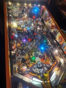 Stern Pinball LOADED The Mandalorian Premium Pinball Machine for sale ()