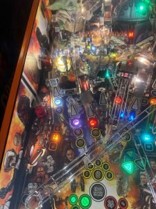 Stern Pinball LOADED The Mandalorian Premium Pinball Machine for sale ()