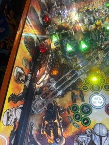 Stern Pinball LOADED The Mandalorian Premium Pinball Machine for sale ()